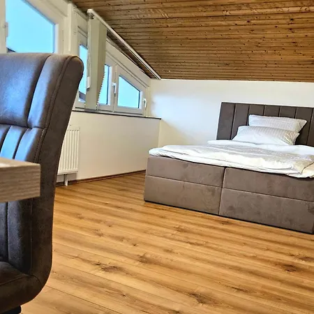 Exklusive Grosse Fuer 7 Personen, Parkplatz, Balkon, 3 Schlafzimmer